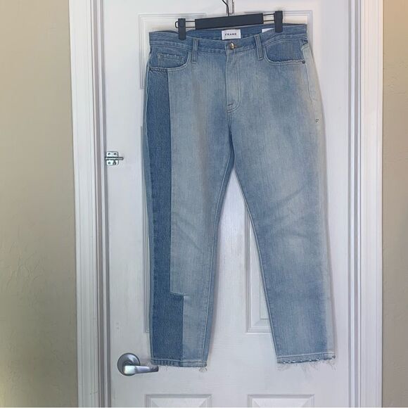 Frame patchwork jeans le garcon Size 28 - Picture 3 of 10